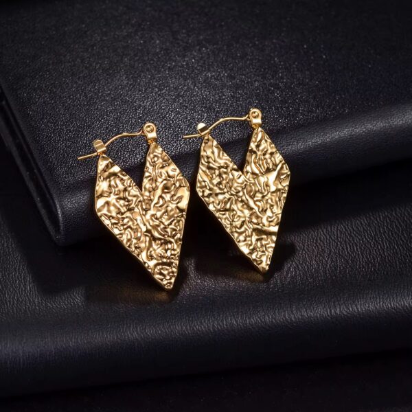 1941 Gold Plated Earrings - Image 2