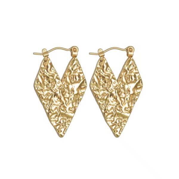 1941 Gold Plated Earrings - Image 5