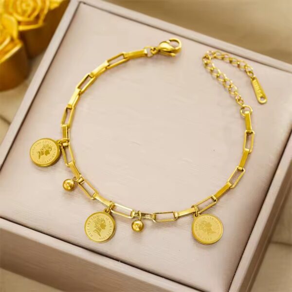 1944 Gold Plated Bracelet - Image 4