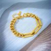 1947 Gold Plated Bracelet