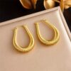 1953 Gold Plated Earrings
