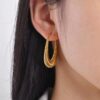 1953 Gold Plated Earrings