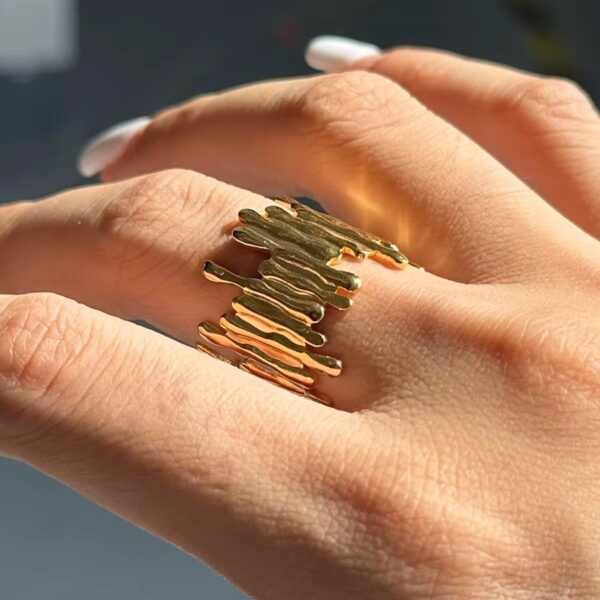 1958 Gold Plated Ring - Image 9