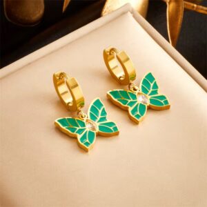 1957 Gold Plated Earrings