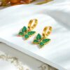 1957 Gold Plated Earrings