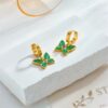 1957 Gold Plated Earrings