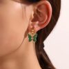 1957 Gold Plated Earrings