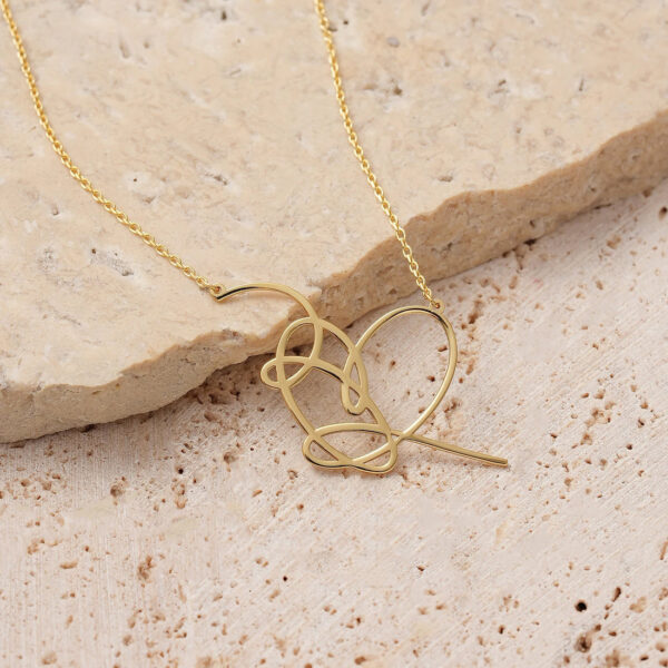 1961 Gold Plated Necklace - Image 3
