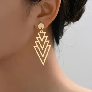 1968 Gold Plated Earrings