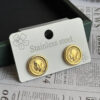 1970 Gold Plated Earrings