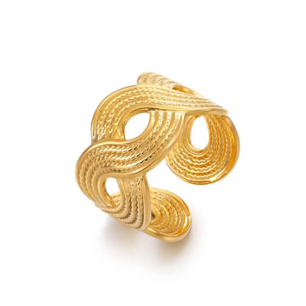 1972 Gold Plated Ring - Image 7