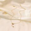 1992 Gold Plated Necklace & Earrings