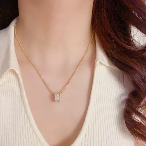 2027 Gold Plated Necklace