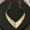 2034 Gold Plated Choker