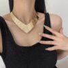 2034 Gold Plated Choker