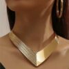 2034 Gold Plated Choker