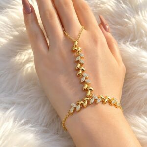 2048 Gold Plated Hand Chain