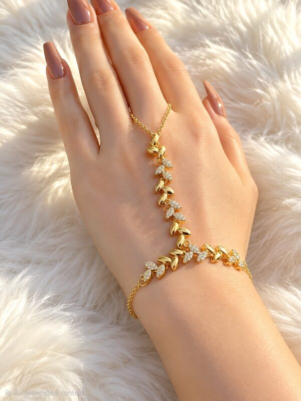 IMG_3090 2048 Gold Plated Hand Chain