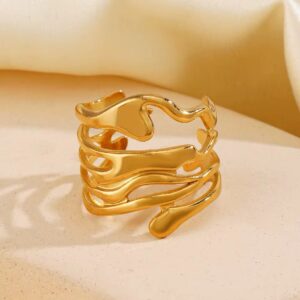 2057 Gold Plated Ring