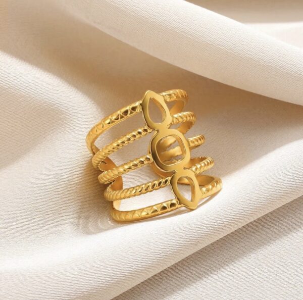 2045 Gold Plated Ring