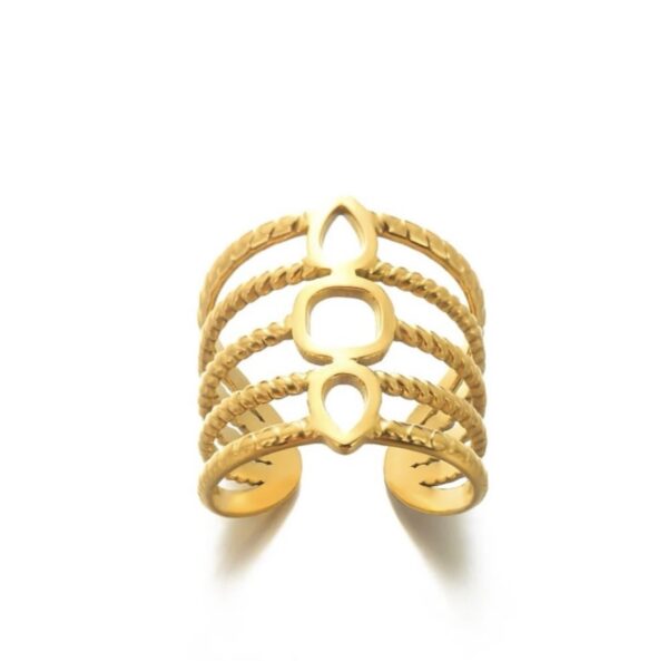 2045 Gold Plated Ring