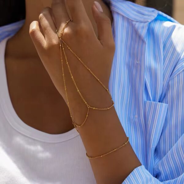2050 Gold Plated Hand Chain