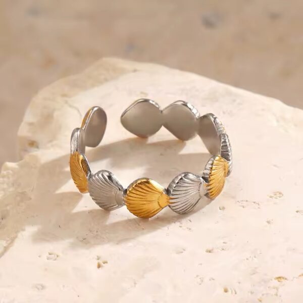 2048 Gold Plated Ring