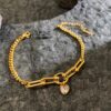 2088 Gold Plated Bracelet
