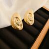 2081 Gold Plated Earrings