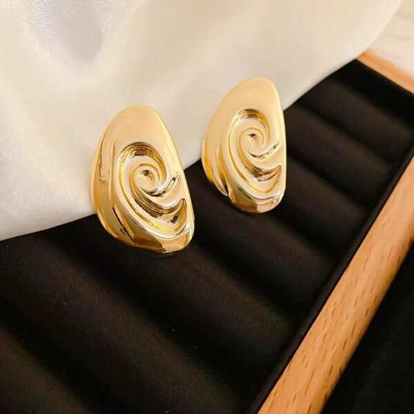 2081 Gold Plated Earrings