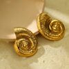 2084 Gold Plated Earrings