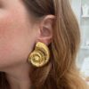 2084 Gold Plated Earrings