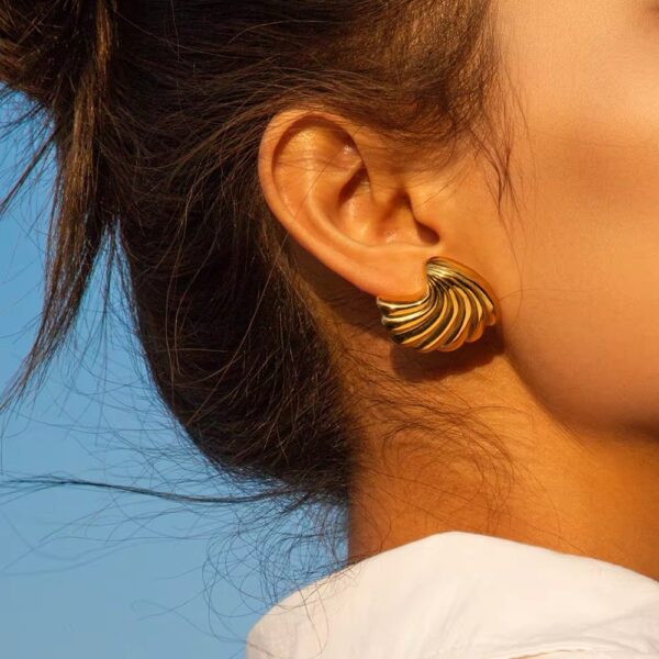 2083 Gold Plated Earrings