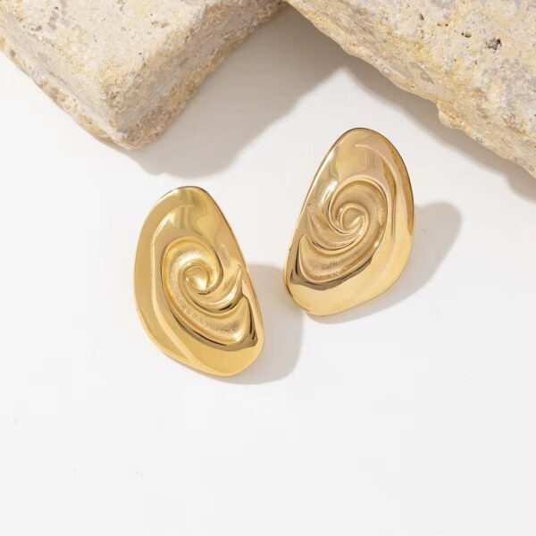 2081 Gold Plated Earrings