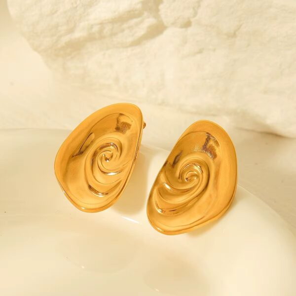 2081 Gold Plated Earrings