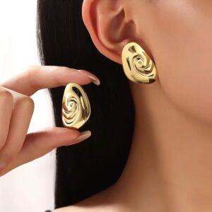 2081 Gold Plated Earrings