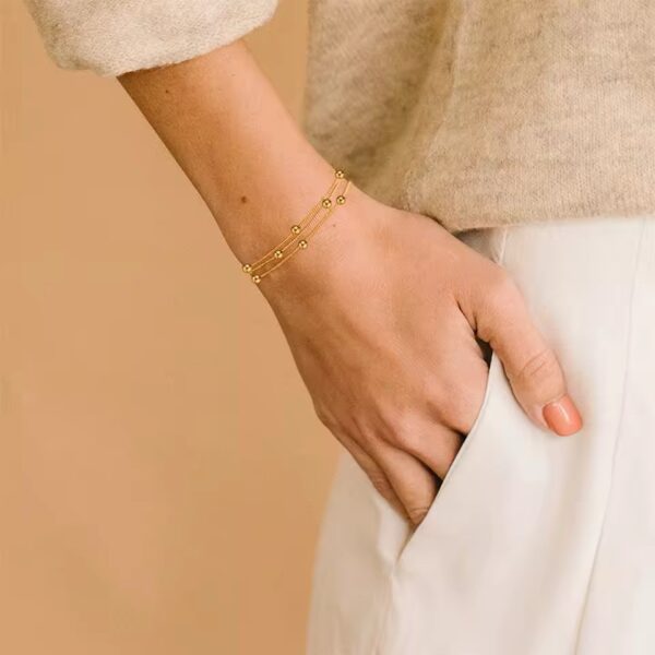 2087 Gold Plated Bracelet