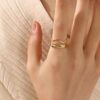 2091 Gold Plated Ring