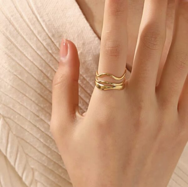 2091 Gold Plated Ring