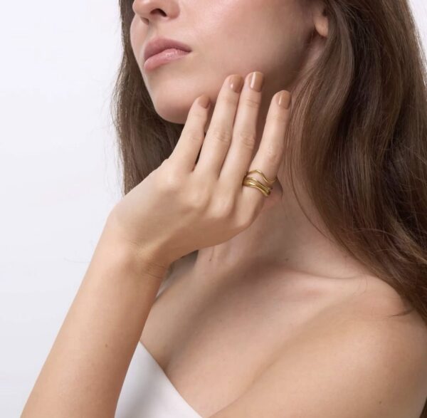 2091 Gold Plated Ring