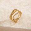 2091 Gold Plated Ring