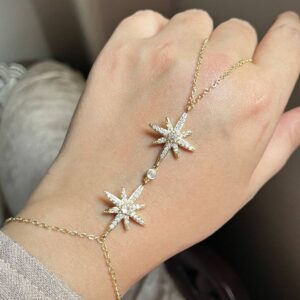 2110 Gold Plated Hand Chain