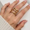 2106 Gold Plated Ring