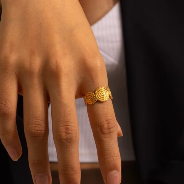 2104 Gold Plated Ring