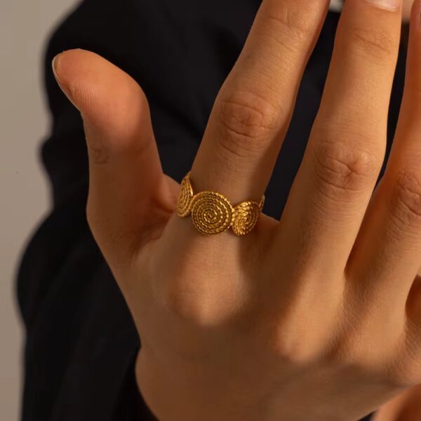 2104 Gold Plated Ring