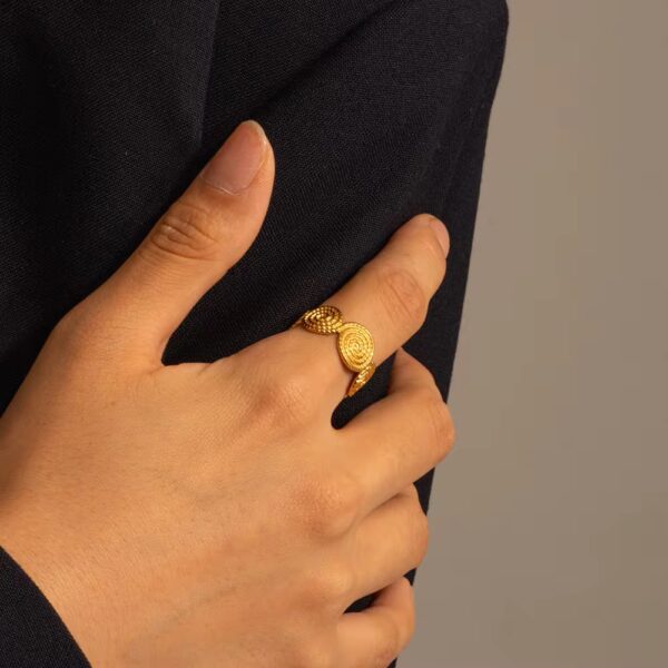 2104 Gold Plated Ring