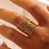 2108 Gold Plated Ring