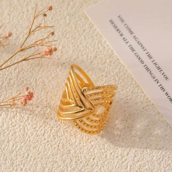 2108 Gold Plated Ring