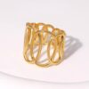 2107 Gold Plated Ring