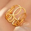 2107 Gold Plated Ring
